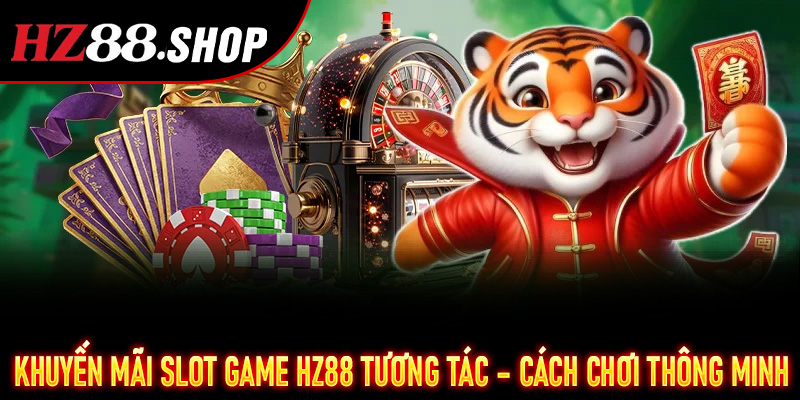 Khuyến Mãi Slot Game HZ88 tương tác – cách chơi siêu thông minh